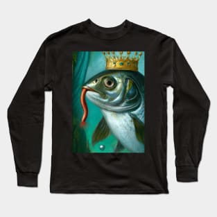 Fish with a Crown Long Sleeve T-Shirt